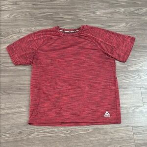 Reebok Marled Red Performance Tee